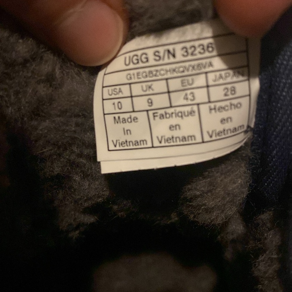 SIZE 10 LEFT! ❄️UGG Neumel Chukka Deep Blue Men’s sizes - Picture 14 of 14